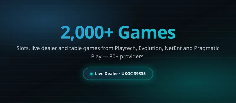 Monster Casino games: slots, live dealer and table games